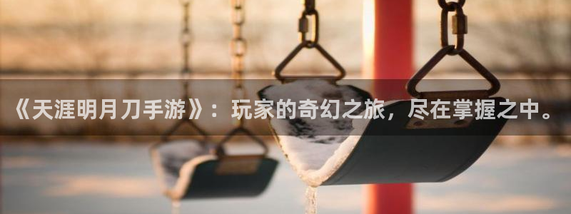 高德娱乐官网登录：《天涯明月刀手游》：玩家的奇幻之旅，尽在掌