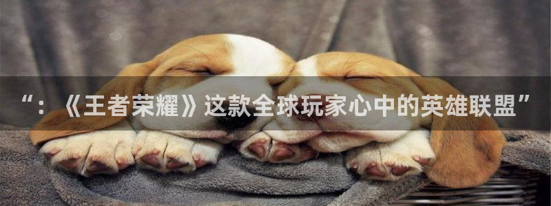 高德娱乐app下载：“：《王者荣耀》这款全球玩家心中的英雄联